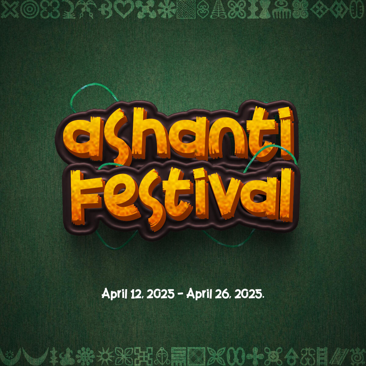 Ashanti Festival 2025 - Main Event Flyer