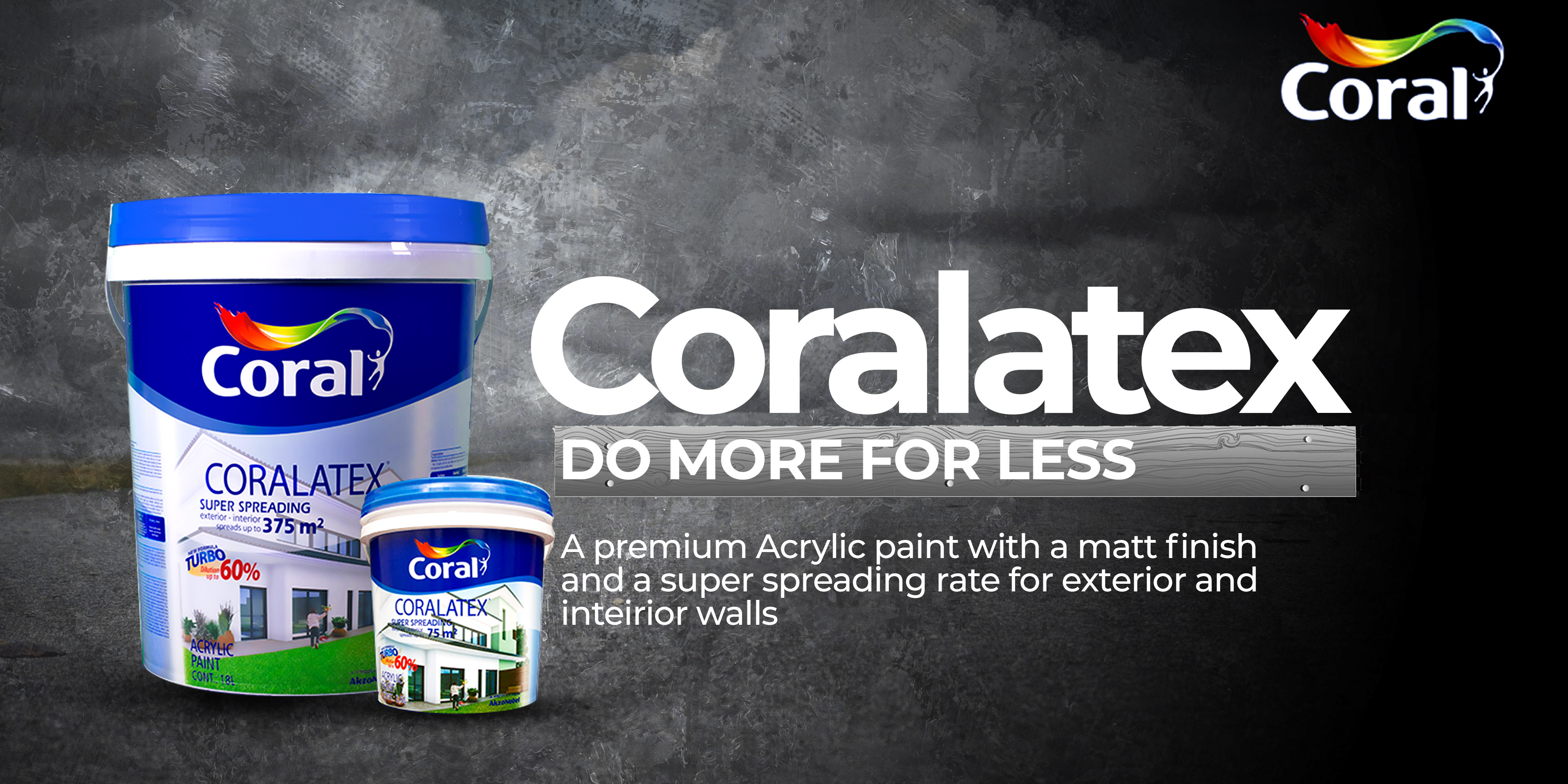 Brand banner with lifestyle imagery