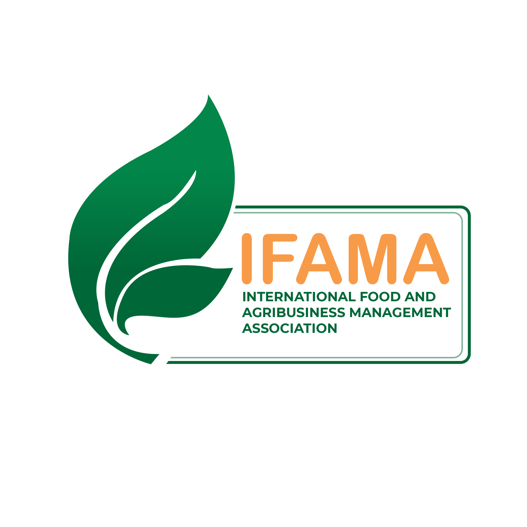 IFAMA Logo - Green Rectangle Design