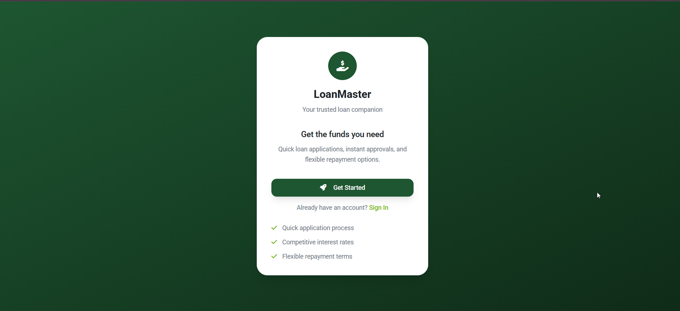 LENDSWIFT - Authentication Page