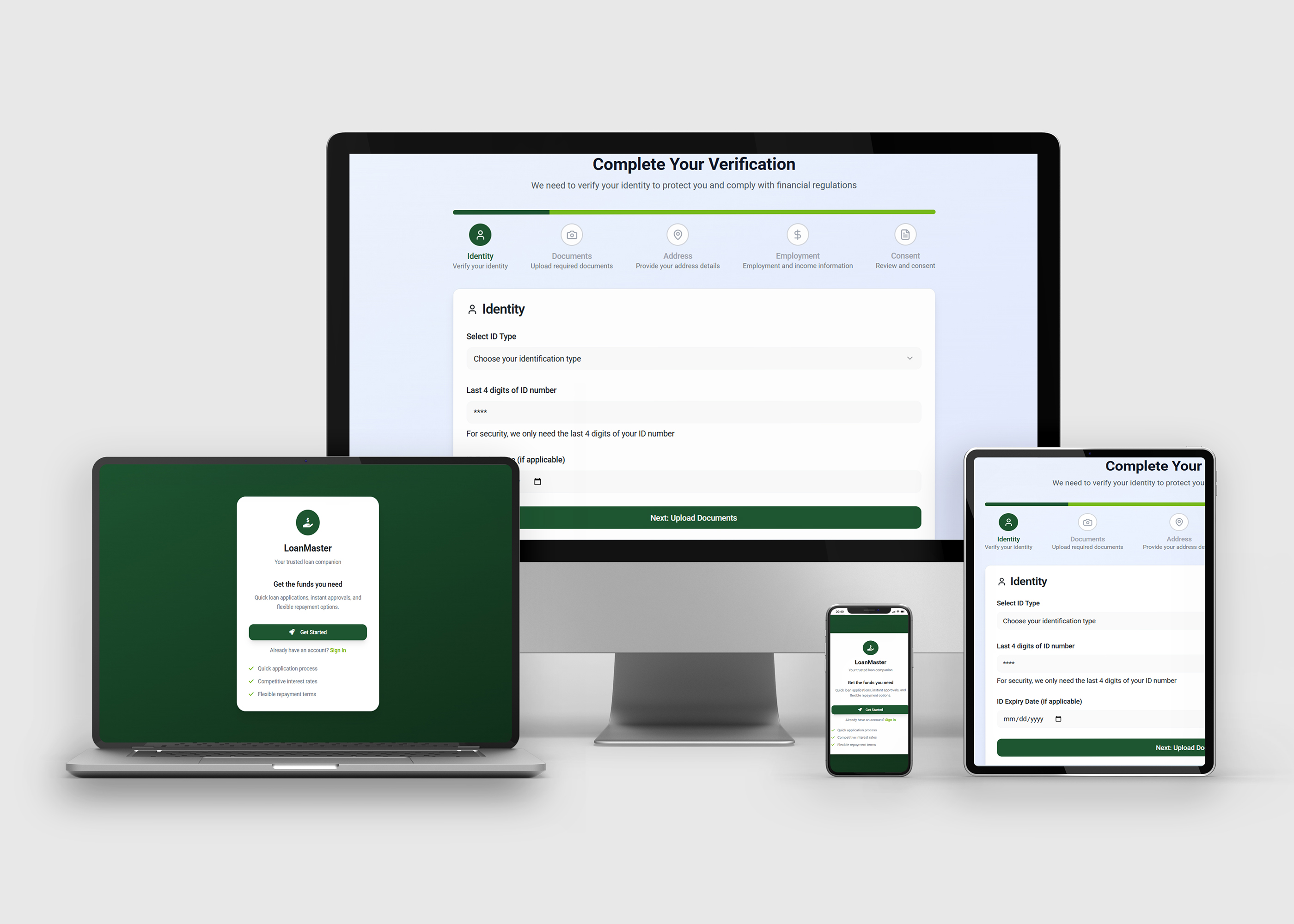 LENDSWIFT - Main Application Interface