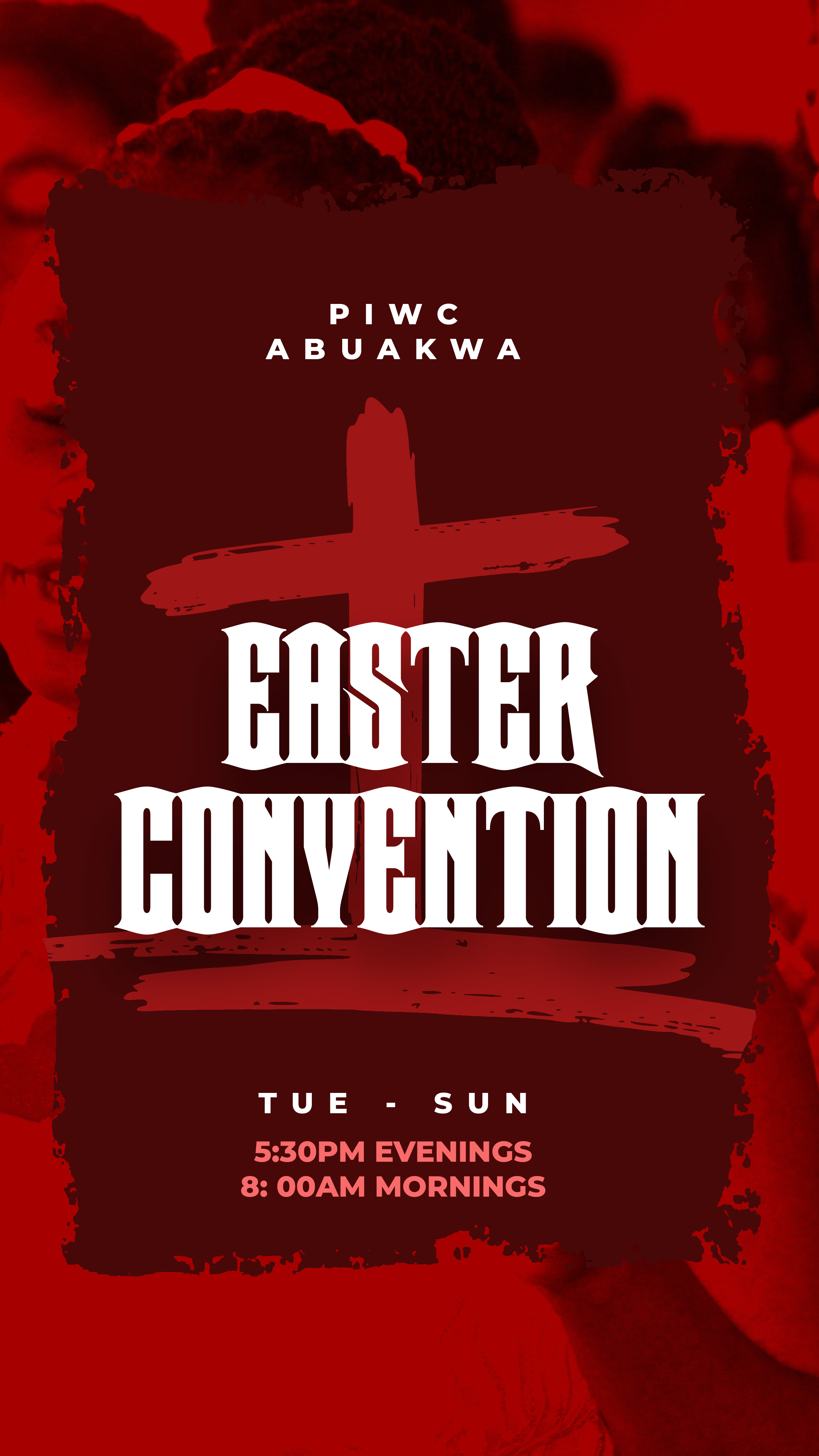 Easter Convention intro service design element