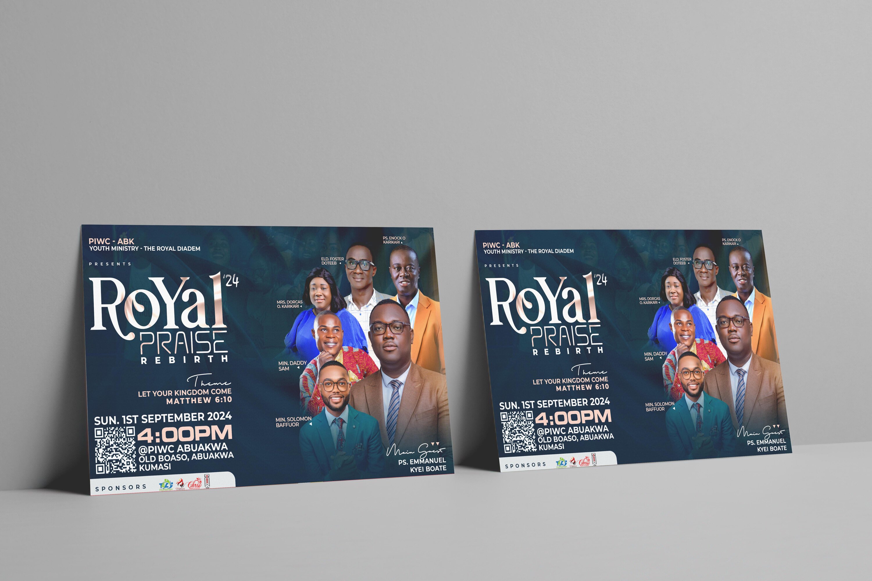 Royal Praise - Event Flyer Design