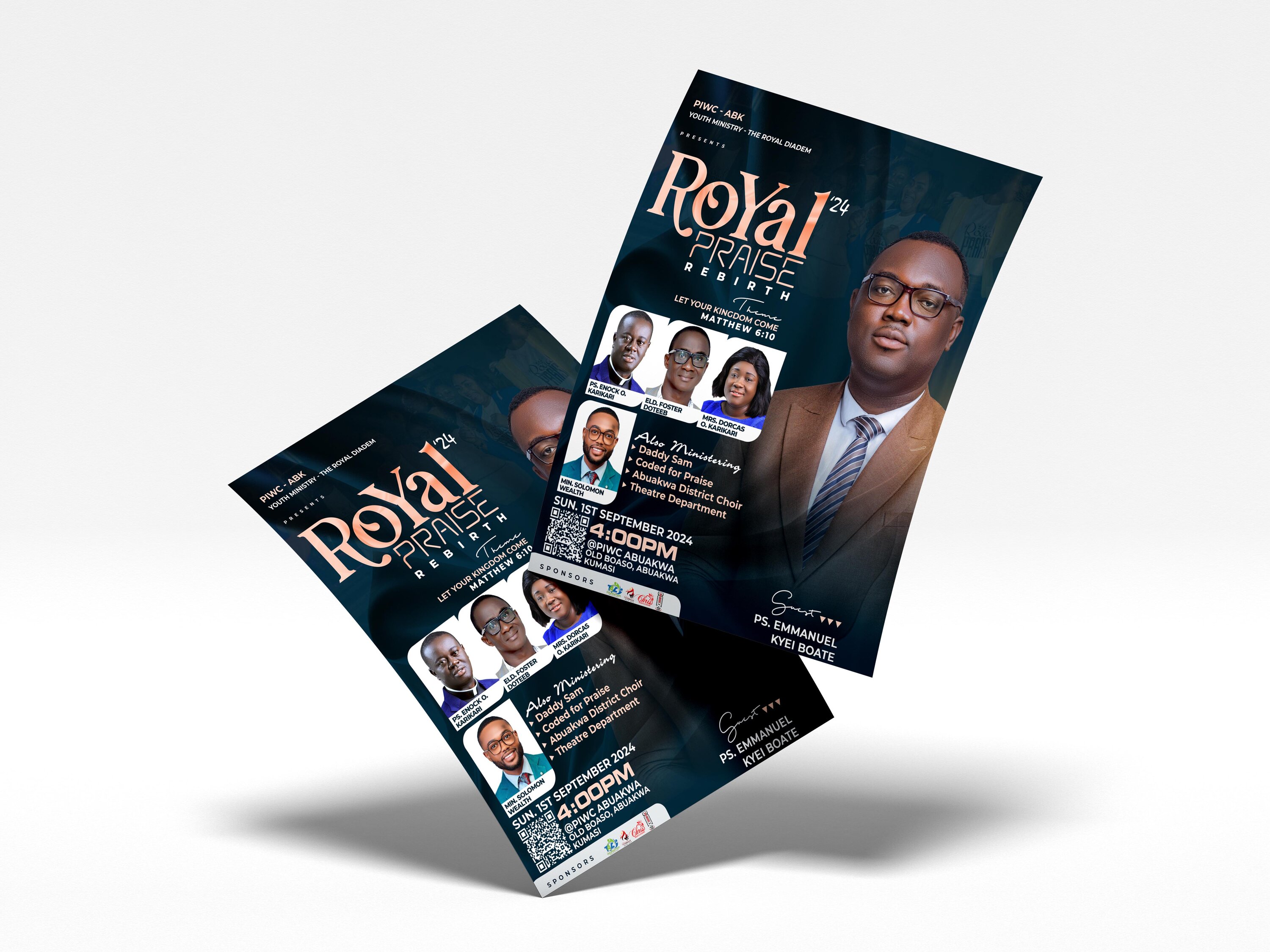 Royal Praise - Alternative Flyer Layout