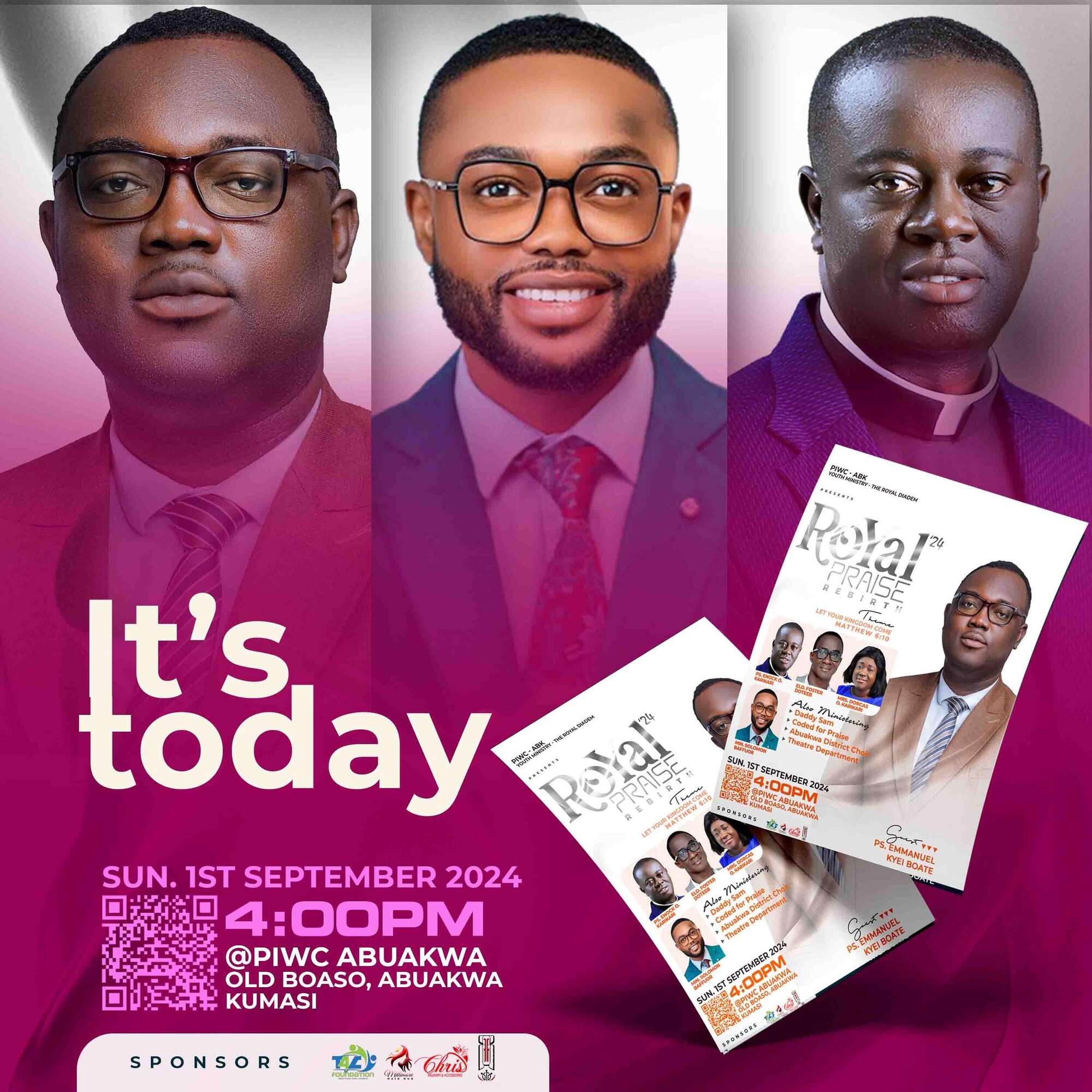 Ministry team showcase poster