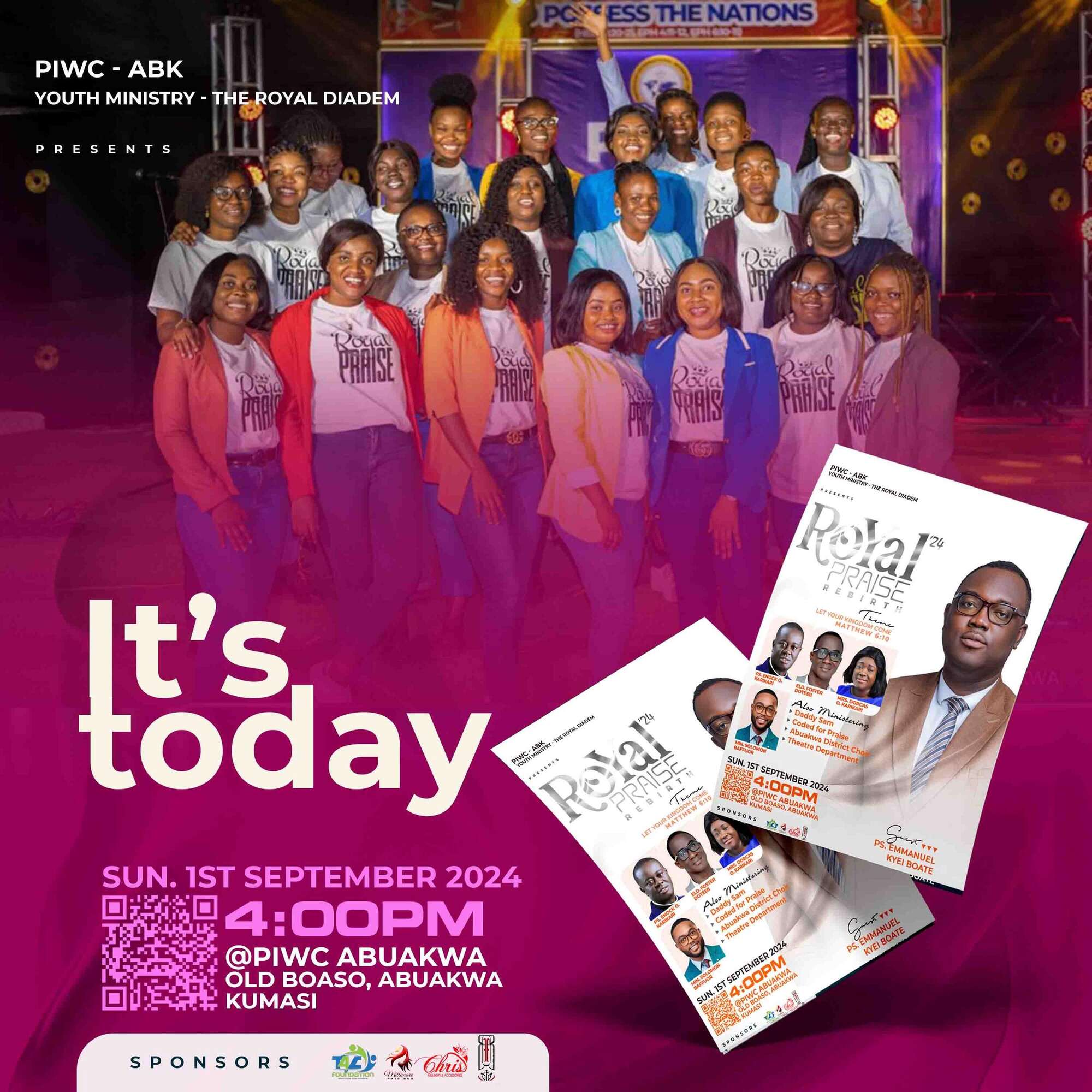 Leadership portrait event design