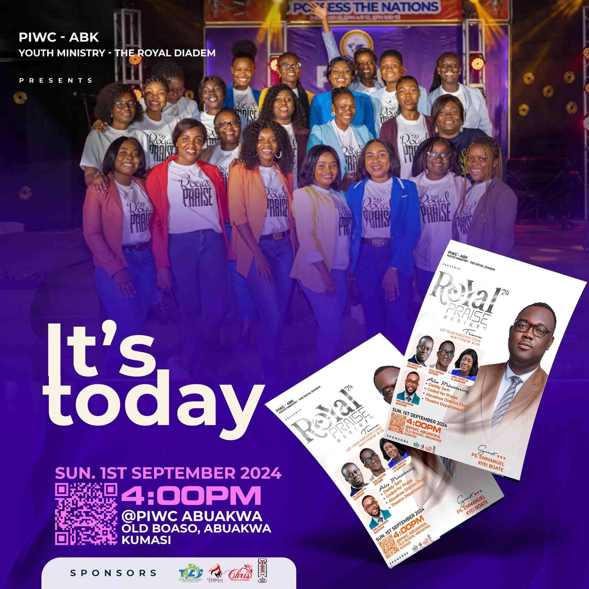 Complete event identity with sponsors