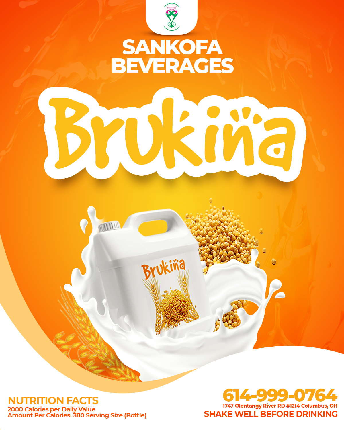 Brukina - Traditional Beverage Label