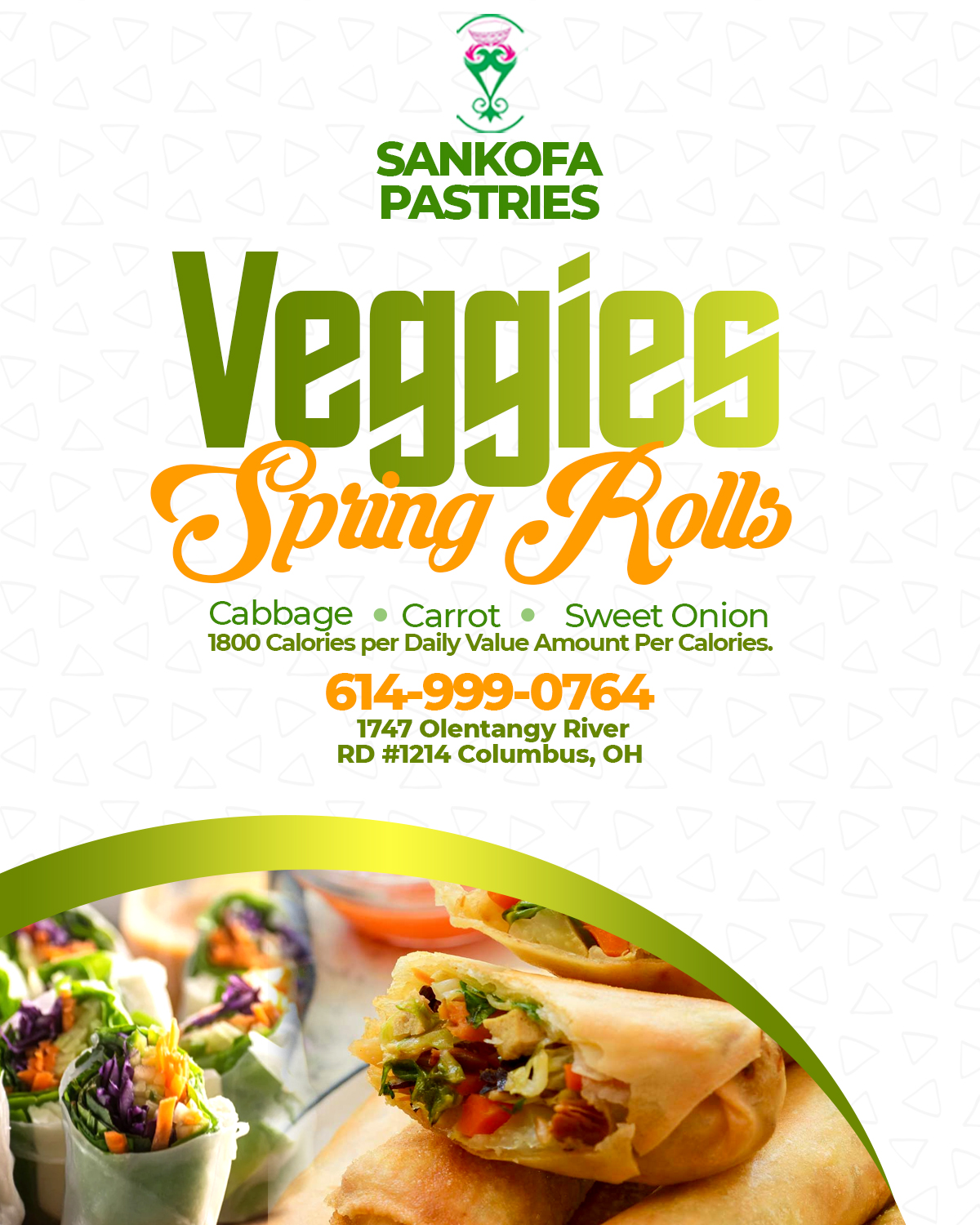Vegetable Spring Roll - Packaging